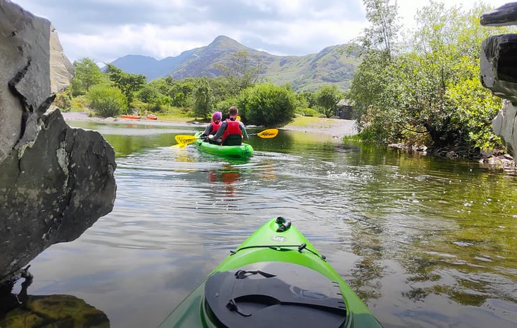 Guided Kayak Adventure on Llyn Padarn Snowdonia, photo 2