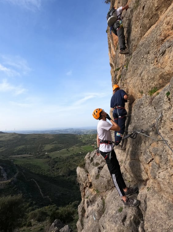 Via Ferrata Casares Vertical Climbing Route to the Castle Summit, photo 5