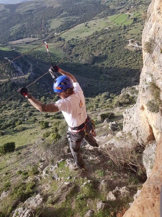 Via Ferrata Casares Vertical Climbing Route to the Castle Summit, photo 3