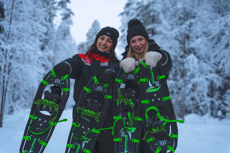 Arctic Snowshoeing Day in Rovaniemi, Lapland, photo 4