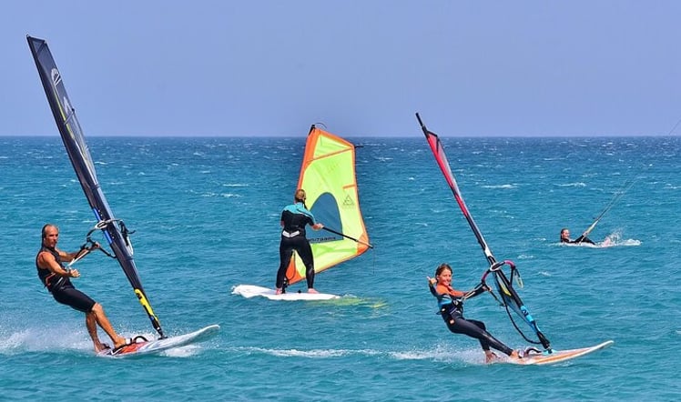 Private Windsurfing Lesson in Cabrillo Beach, Los Angeles, photo 3