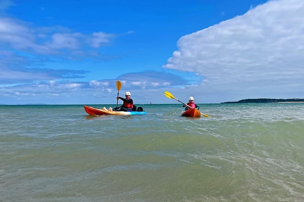 Kayak Tasters on Tenby South Beach, photo 3