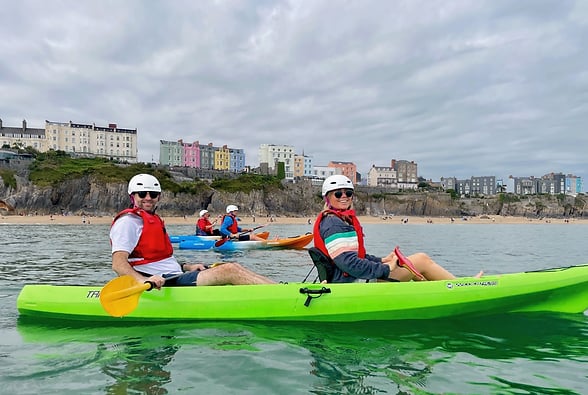 Kayak Tours on Tenby South Beach, photo 3