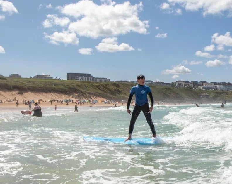 Private Surf Lessons on Fistral Beach in Newquay, photo 5