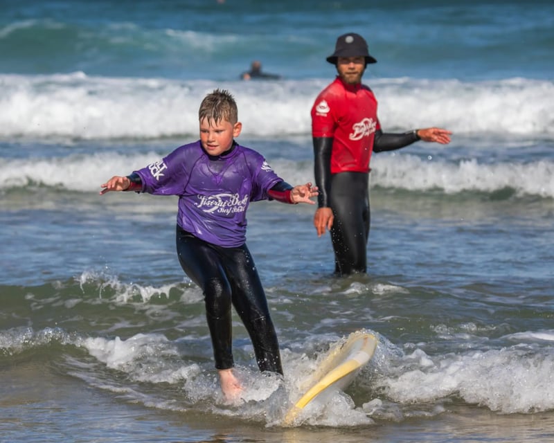 Weekly Kids Surf Club on Fistral Beach in Newquay, photo 4