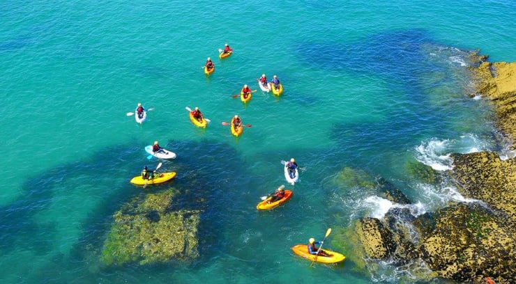 Kayak Lesson and Coastal Tour in Newquay Harbour, photo 4