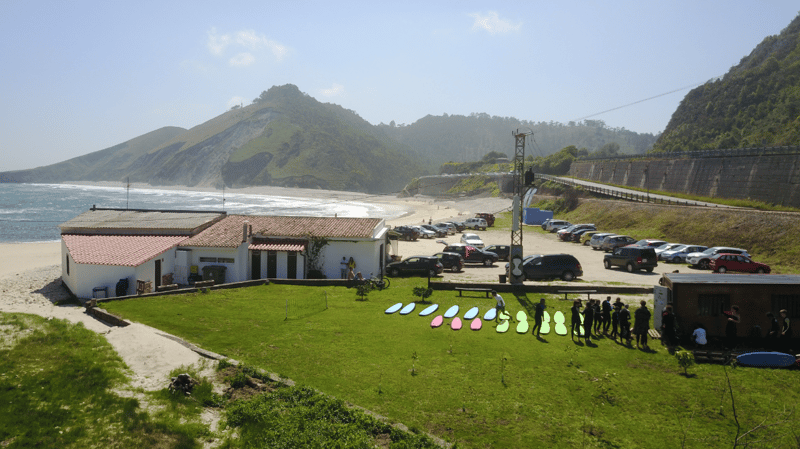 Paddle Boarding in Niembro Estuary, Asturias, photo 3