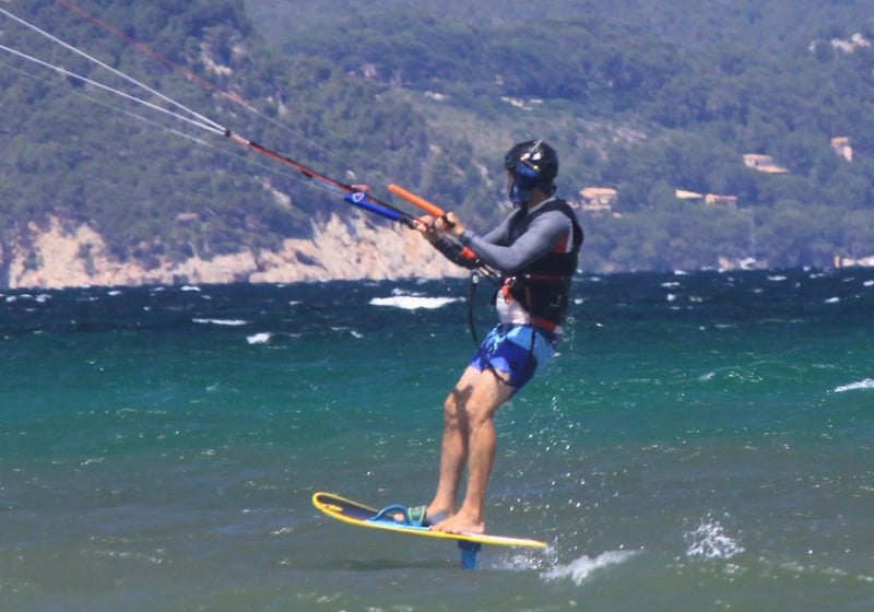 Hydrofoil Kitesurfing Class in Pollensa Bay gallery 4