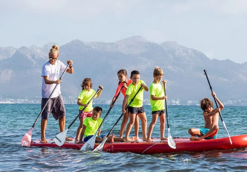 Paddleboarding for Kids in Pollensa Bay, photo 2