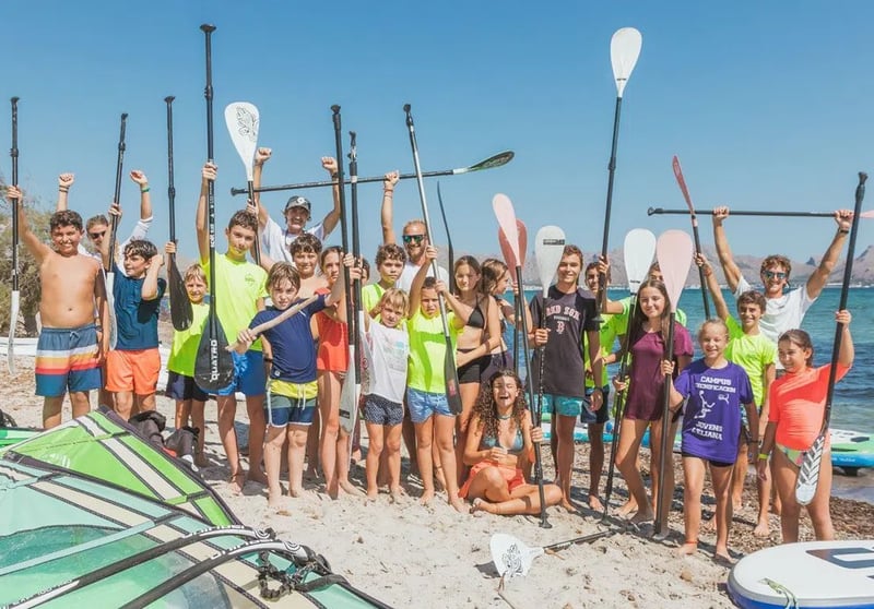 Paddleboarding for Kids in Pollensa Bay, photo 5