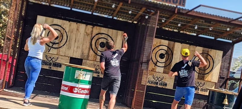 Mobile Axe Throwing Event Hire Across the UK gallery 3
