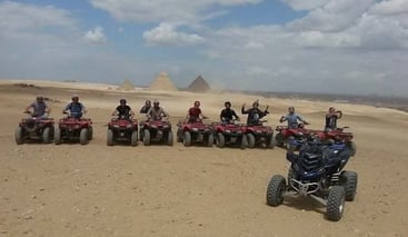 Desert Safari Quad Bike Experience around the Pyramids, photo 4