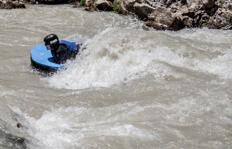 Hydrospeed Boarding on the Genil River in Cordoba, photo 4