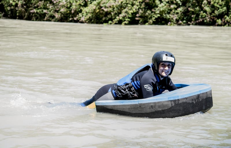 Hydrospeed Boarding on the Genil River in Cordoba, photo 2