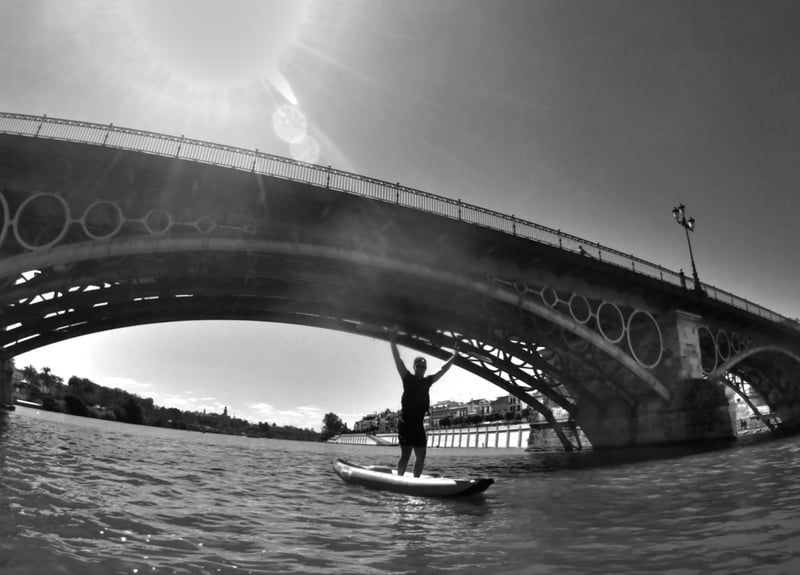 Kayaking on the Guadalquivir River in Seville, photo 4