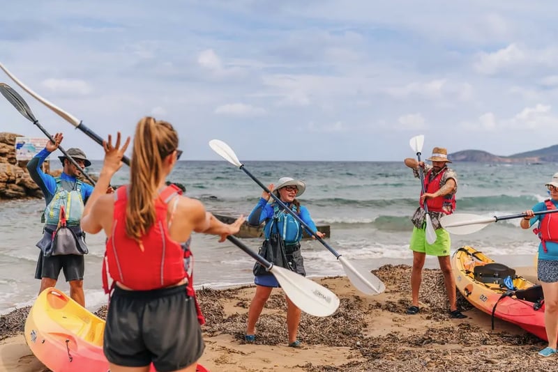 Kayak and Snorkel Tour in Es Figueral, Ibiza, photo 4