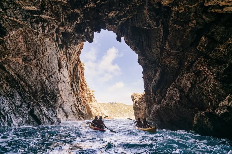 Kayak and Snorkel Tour in Es Figueral, Ibiza, photo 2