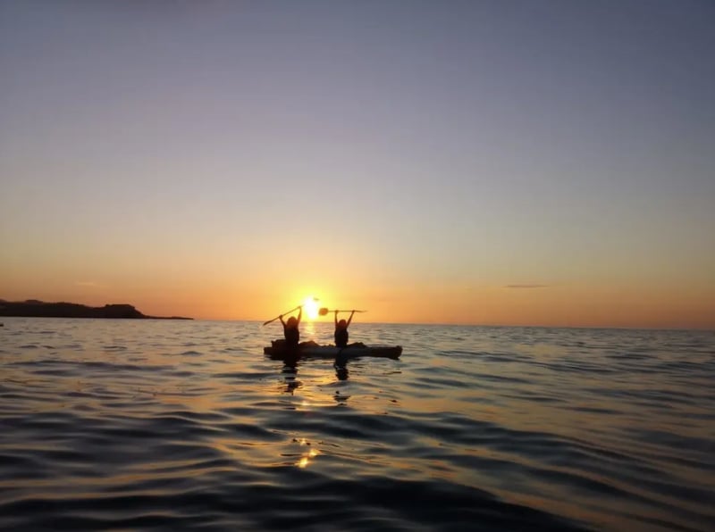 Sunset Kayak Tour in Portinatx, Ibiza, photo 4