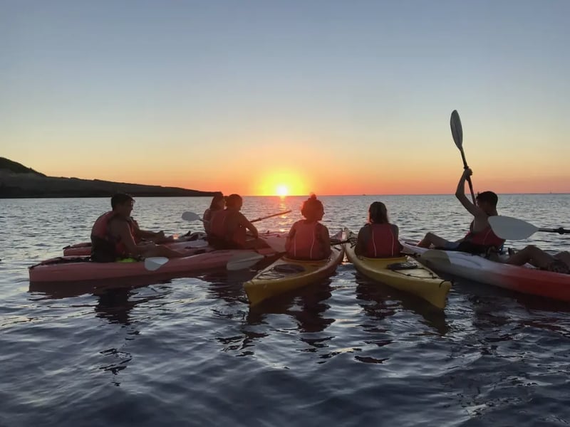 Sunset Kayak Tour in Portinatx, Ibiza, photo 2