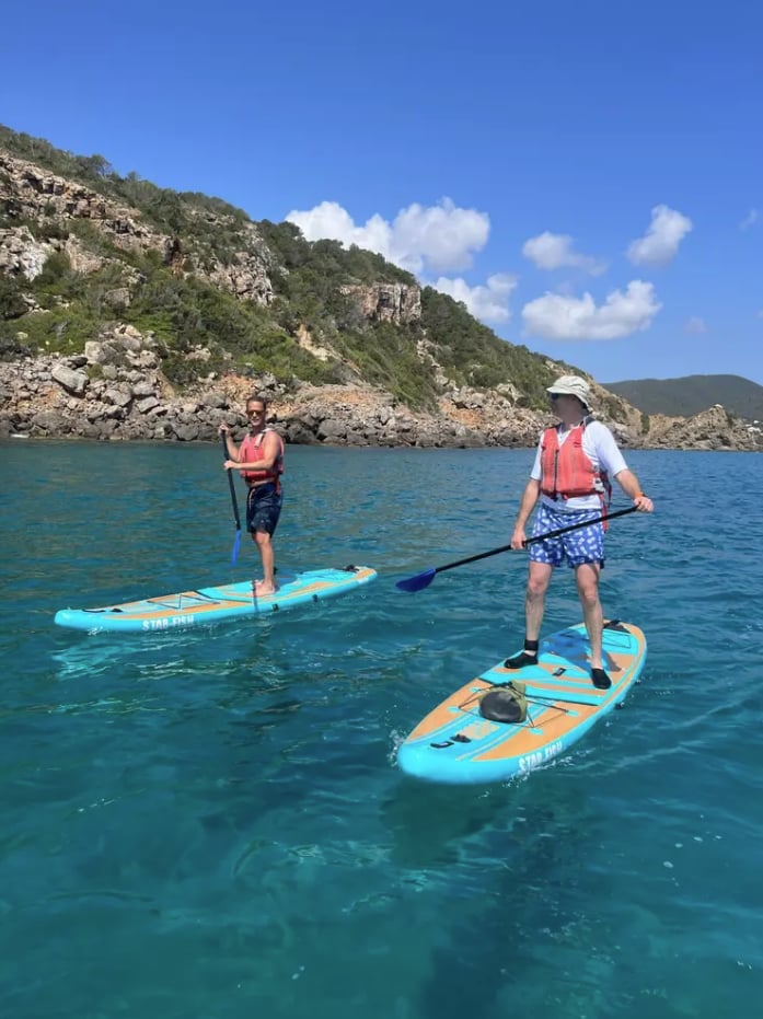 SUP and Snorkel Tour in Es Figueral, Ibiza, photo 2
