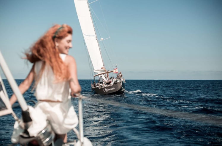 Private Sunset Sailing Trip in Portocolom, photo 3