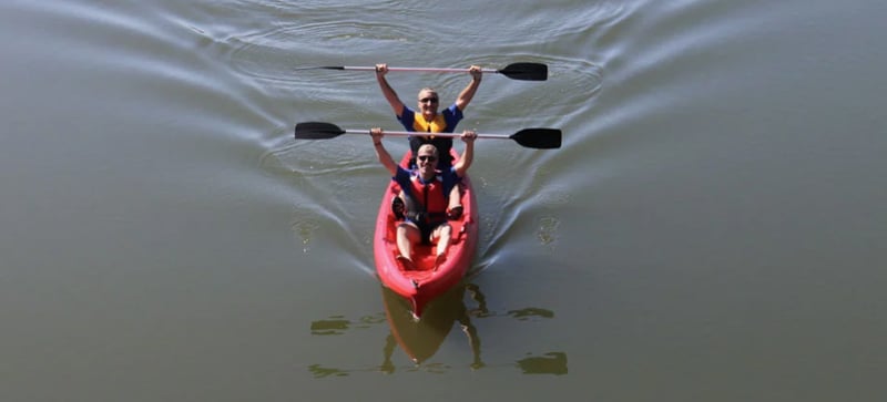 Kayaking on the Jarrama Reservoir, photo 5