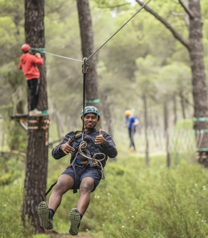 High Ropes Adventure Park in Alcornoque Llano, photo 4