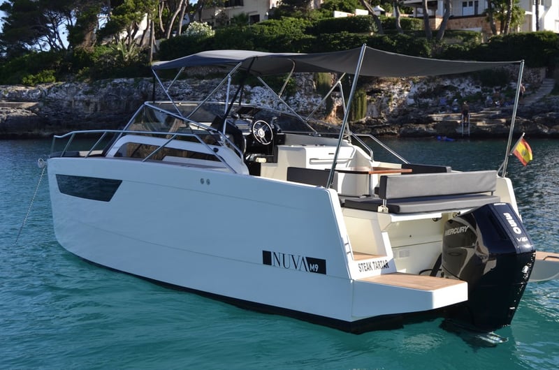 Nuva M9 Cabin Boat Hire in Cala d'Or, photo 3