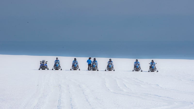 Snowmobile Tour at Vatnajökull Glacier, photo 5
