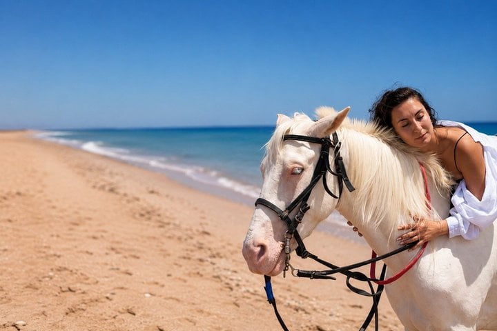 Horse Riding on Nabq Beach in Sharm El Sheikh, photo 2