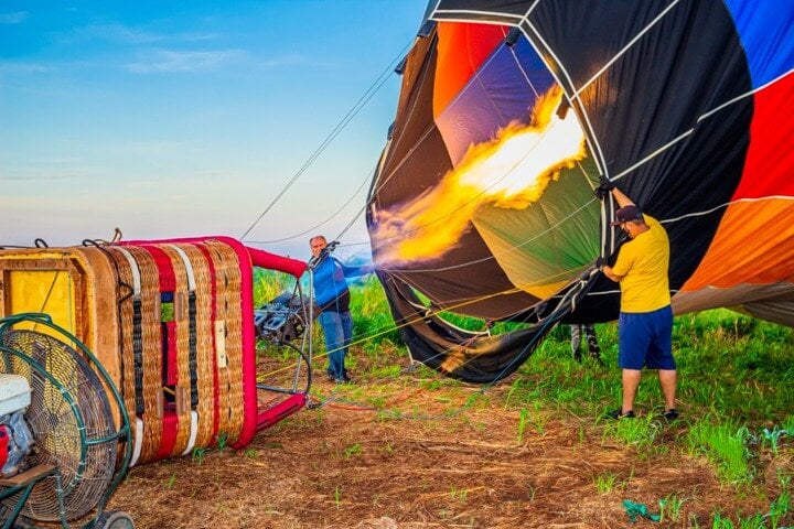 Full-Day Hot Air Balloon in Boituva with Transport and Accommodation, photo 3