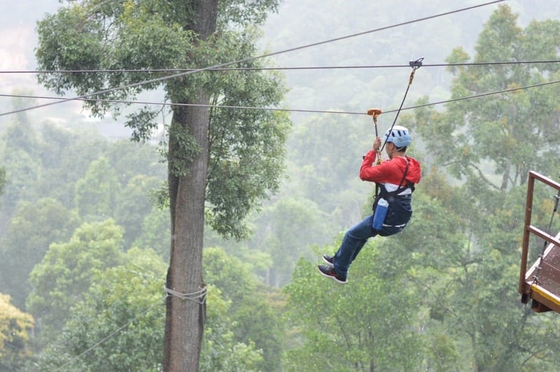 Extreme Zipline and Hot Spring Experience from Chiang Mai, photo 2