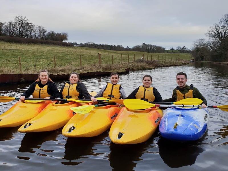 Kayak Aqueduct Cruise in Llangollen, North Wales, photo 3
