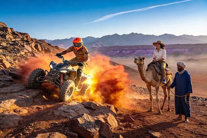 Agafay Sunset Dinner Show from Marrakech with Camel and Quad, photo 3