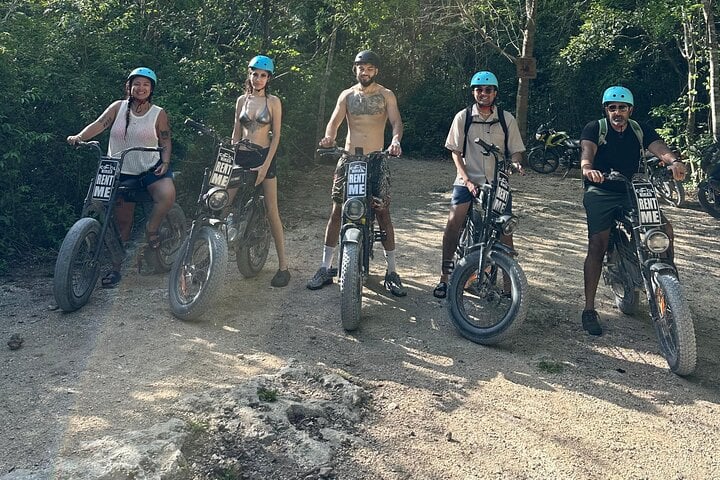E-Bike Cenote Culture and Cuisine in Playa del Carmen, photo 2