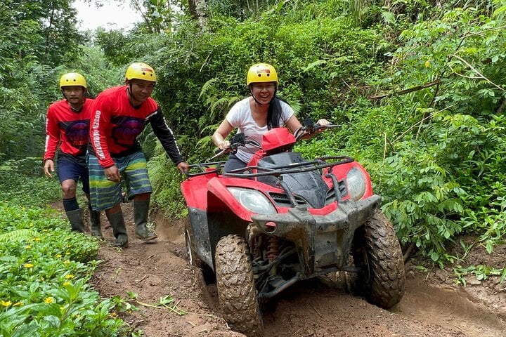 ATV Ride and Cave River Tubing with Private Transfer, photo 4