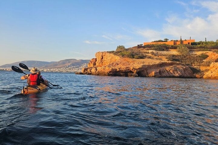 Sunset Sea Kayaking in Athens Riviera, photo 2