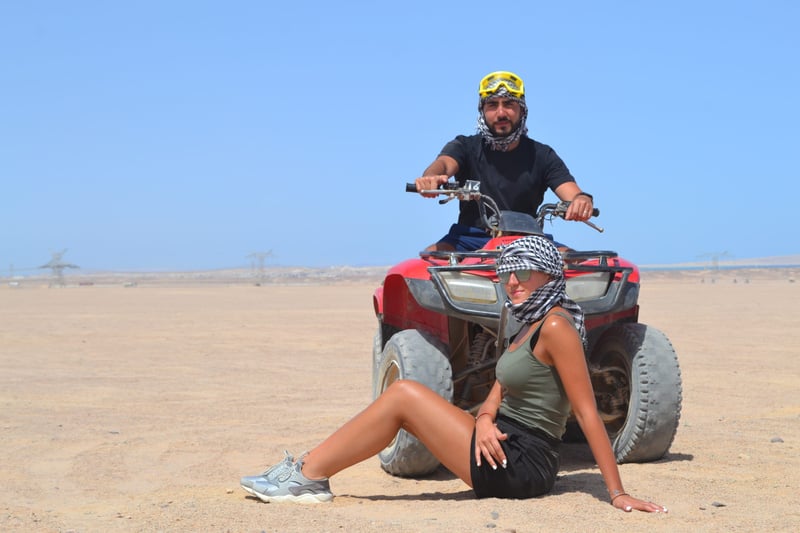 Premium ATV Quad Bike Safari Adventure & Camel Ride - Hurghada, photo 4