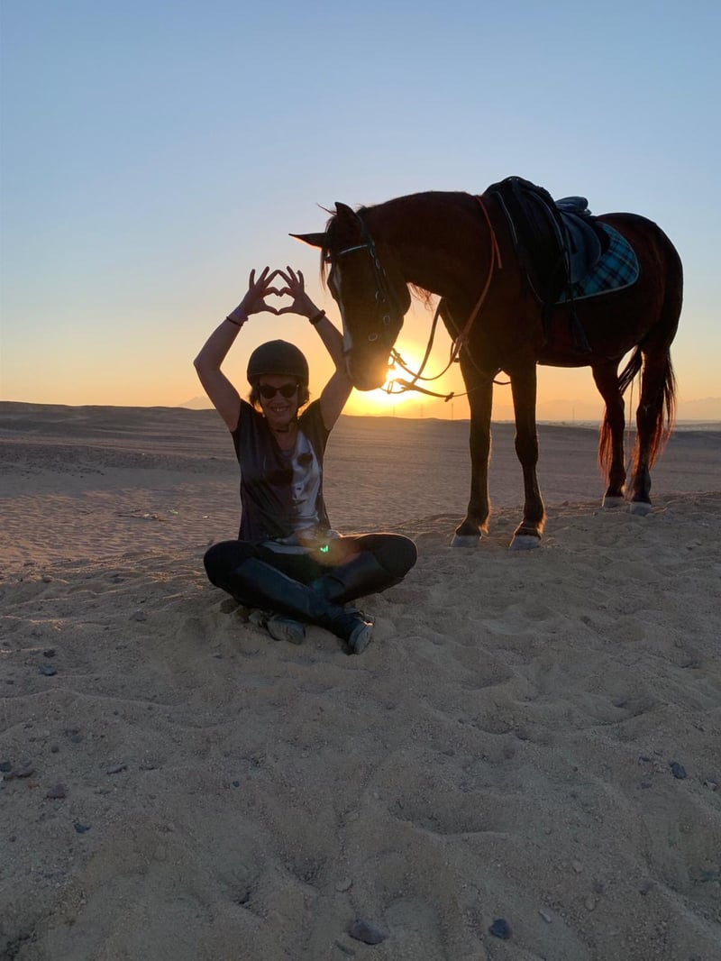 Premium 2 Hours Horse Riding, Desert Trail & Sea Beach - Hurghada, photo 3