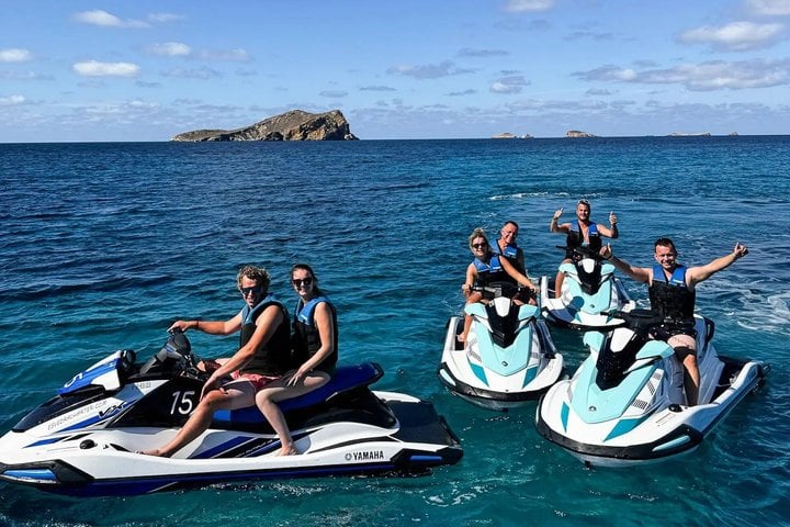Cala Comte Jet Ski Tour from San Antonio, Ibiza, photo 5