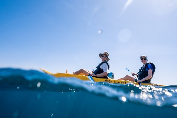 Private Glass Bottom Kayak and Snorkel at Santa Maria and Chileno Bay, photo 3