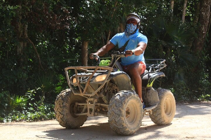 ATV Cenote and Zipline Expedition in Tulum, photo 5