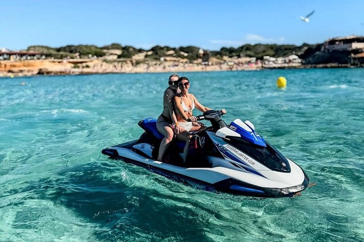 Cala Comte Jet Ski Tour from San Antonio, Ibiza, photo 2