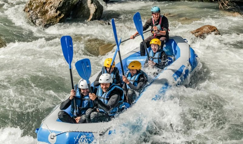 Whitewater Rafting on the Giffre River near Samoëns, photo 2