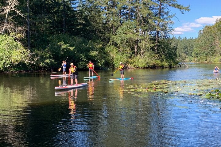 Paddling Thetis Lake, photo 3