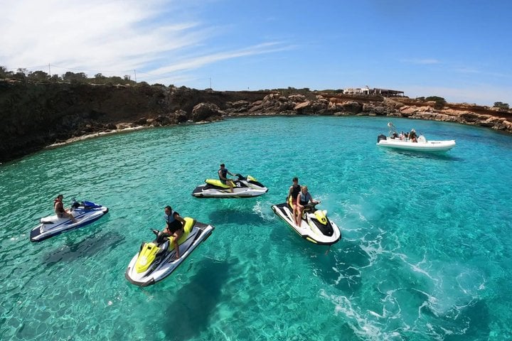 Cala Comte Jet Ski Tour from San Antonio, Ibiza, photo 4