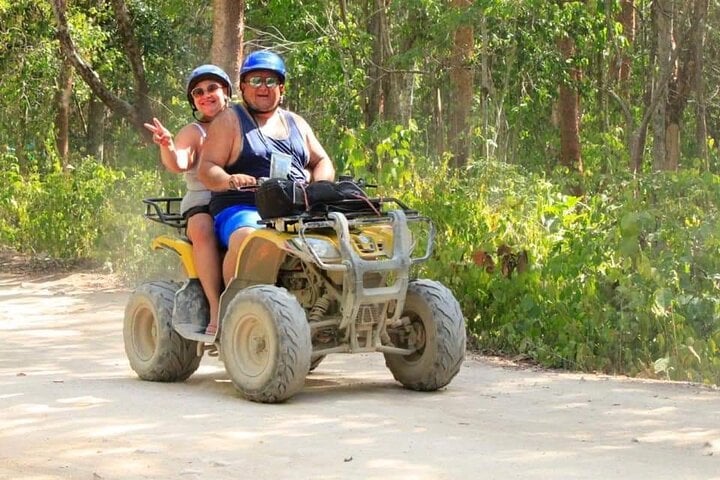 ATV Cenote and Zipline Expedition in Tulum, photo 3