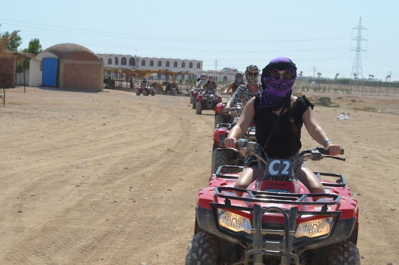 60-Minute Quad Bike Desert Safari Sharm El Sheikh, photo 2