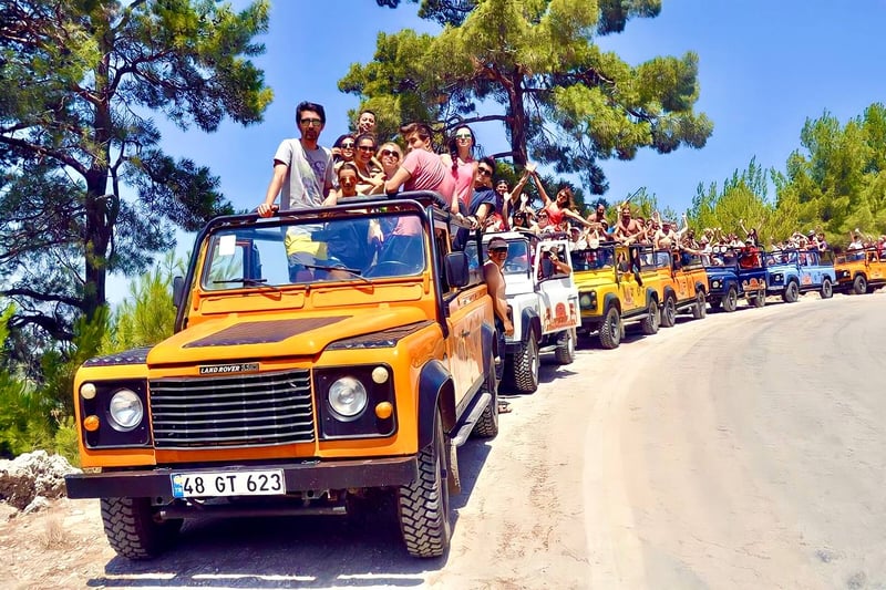 Köprülü Canyon Jeep Safari, Canoeing & River Rafting Adventure from Kemer, photo 4