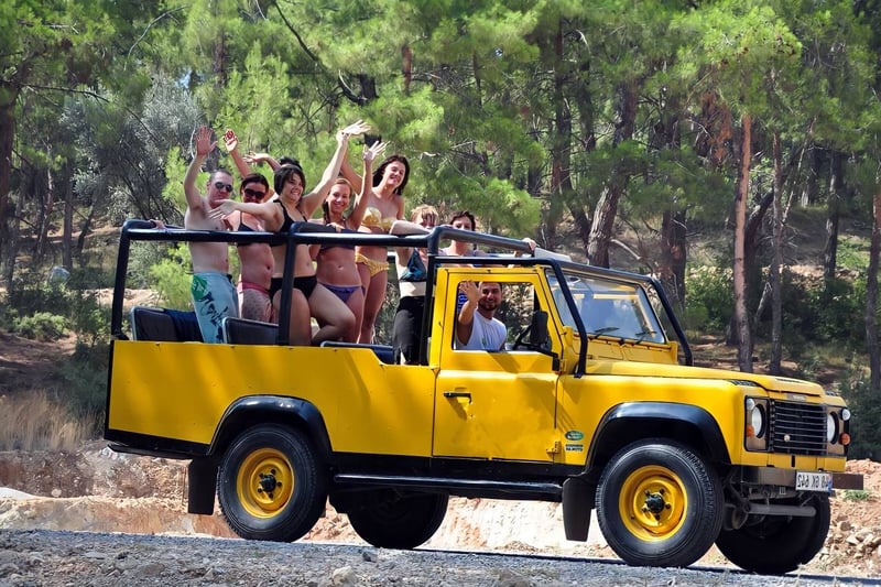 Tazı Canyon, Jeep Safari & River Rafting from Kemer with Lunch, photo 2